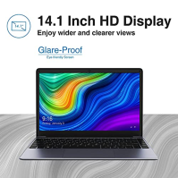 CHUWI Laptop HeroBook Pro,14.1 Full HD 1920X 1080 IPS displej, dekódování 4K videa, procesor Intel Celeron N4020, Windows 11,